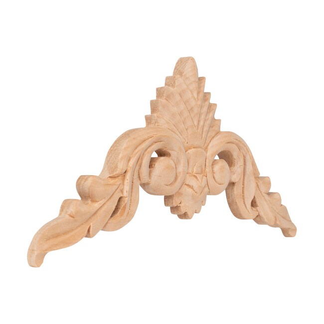 Hand Carved | Solid North American Cartouche Applique | RWC23 Series