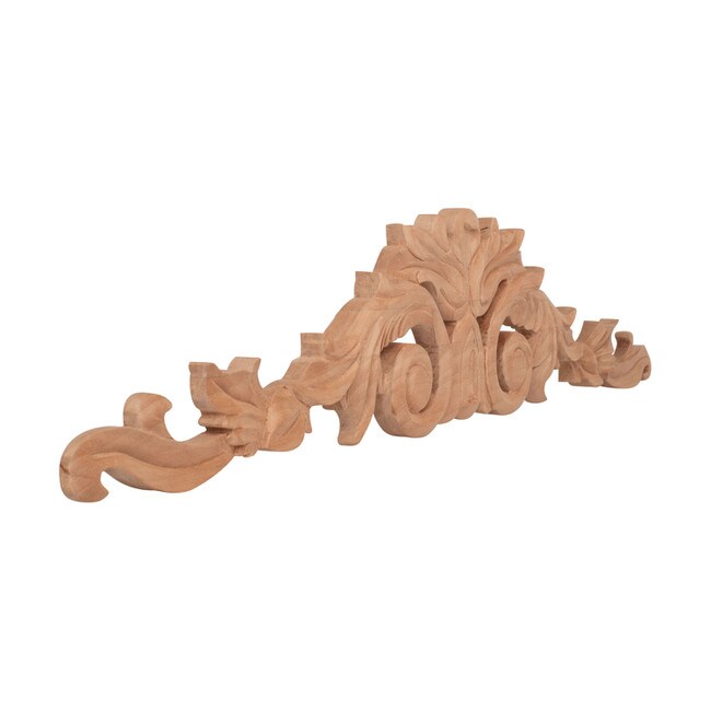 Hand Carved | Solid North American Cartouche Applique | RWC24 Series