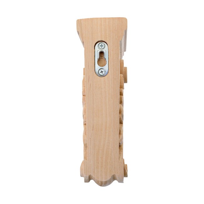 Hand Carved Unfinished | Solid North American Hardwood Corbel | RWC301 Series