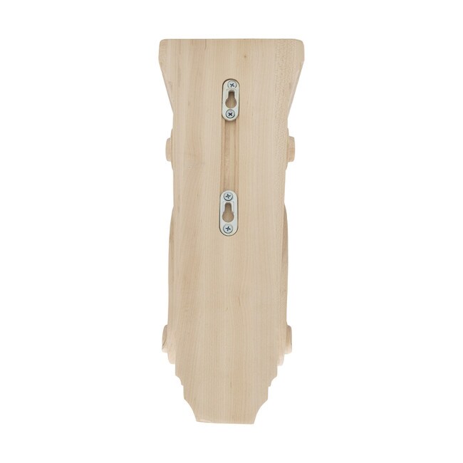 Hand Carved Unfinished | Solid North American Hardwood Corbel | RWC307 Series