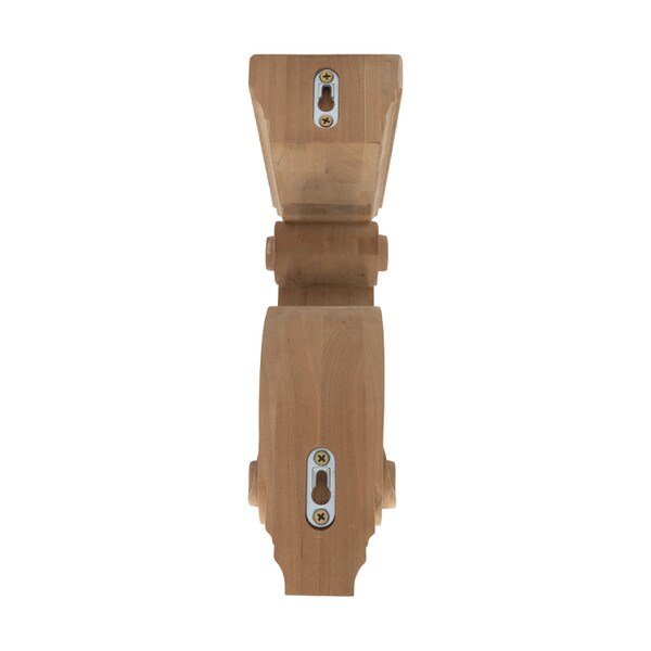 Hand Carved Unfinished | Solid North American Hardwood Corbel | RWC313 Series