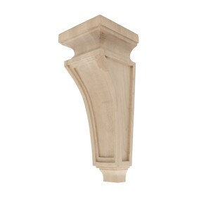 Unfinished | Solid North American Hardwood Corbel | RWC318 Series