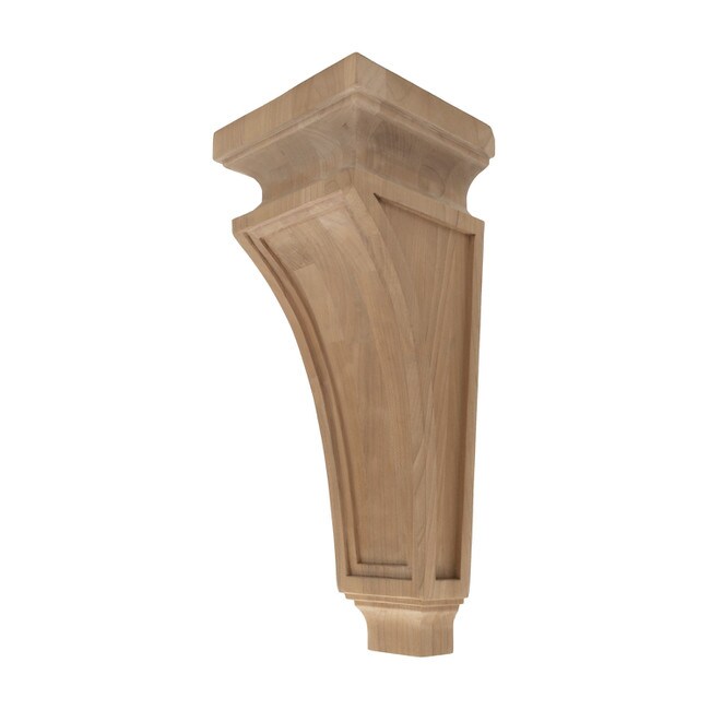 Unfinished | Solid North American Hardwood Corbel | RWC318 Series