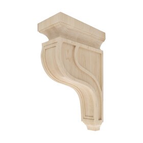 Unfinished | Solid North American Hardwood Corbel | RWC322 Series