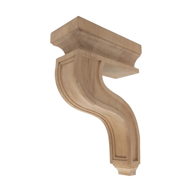 Unfinished | Solid North American Hardwood Corbel | RWC325 Series