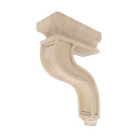 Unfinished | Solid North American Hardwood Corbel | RWC325 Series