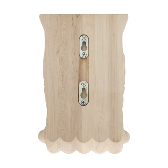 Hand Carved Unfinished | Solid North American Hardwood Corbel | RWC34 Series