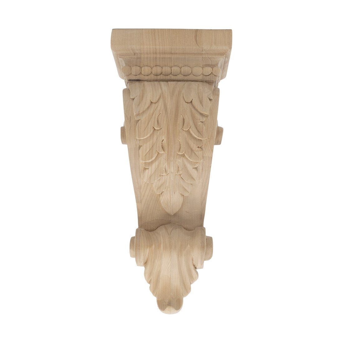 Hand Carved Unfinished | Solid North American Hardwood Corbel | RWC349 Series