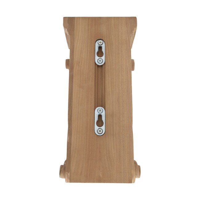 Hand Carved Unfinished | Solid North American Hardwood Corbel | RWC352 Series