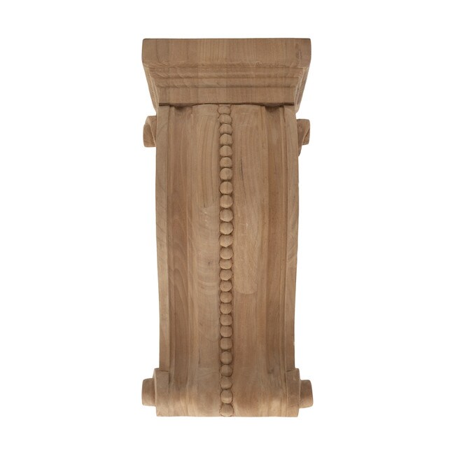 Hand Carved Unfinished | Solid North American Hardwood Corbel | RWC352 Series