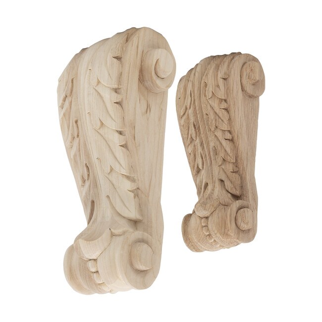 Unfinished | Solid North American Hardwood Corbel | RWC358 Series