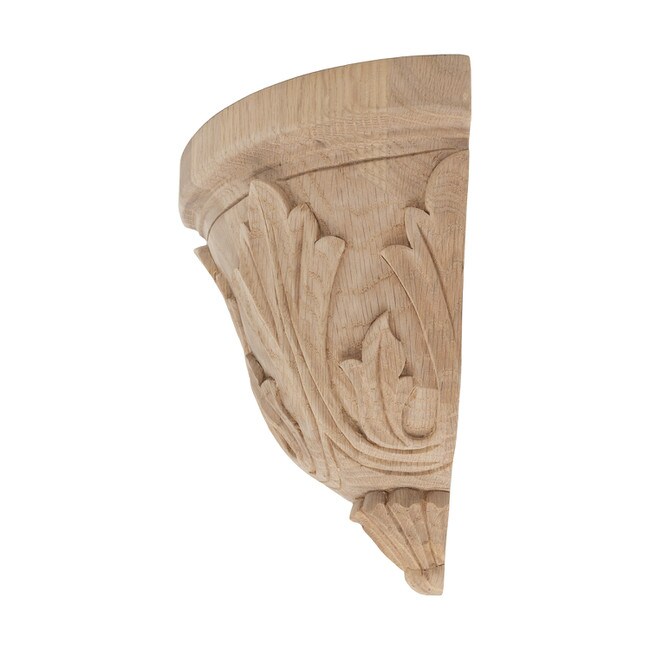 Hand Carved Unfinished | Solid North American Hardwood Hard Corbel | RWC36 Series