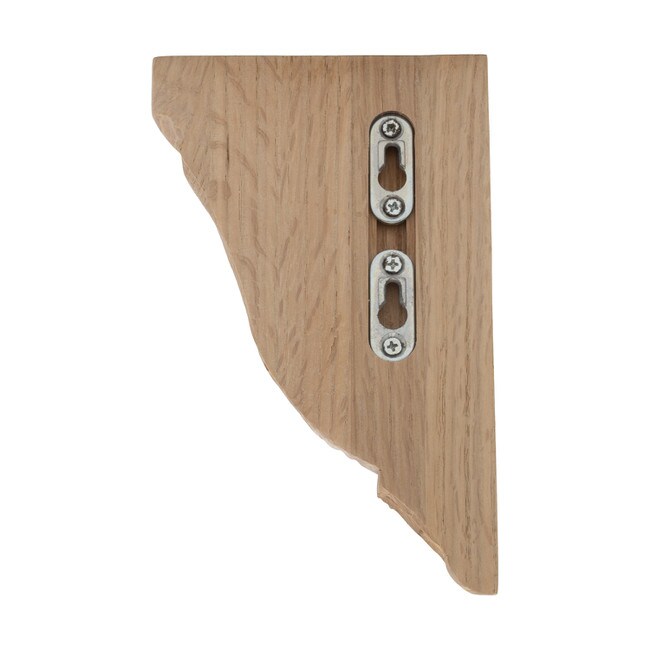 Hand Carved Unfinished | Solid North American Hardwood Hard Corbel | RWC36 Series
