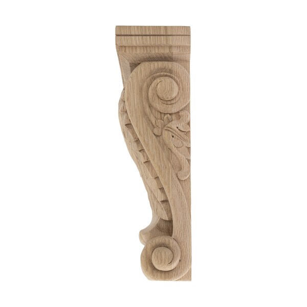Hand Carved Unfinished | Solid North American Hardwood Corbel | RWC361 Series