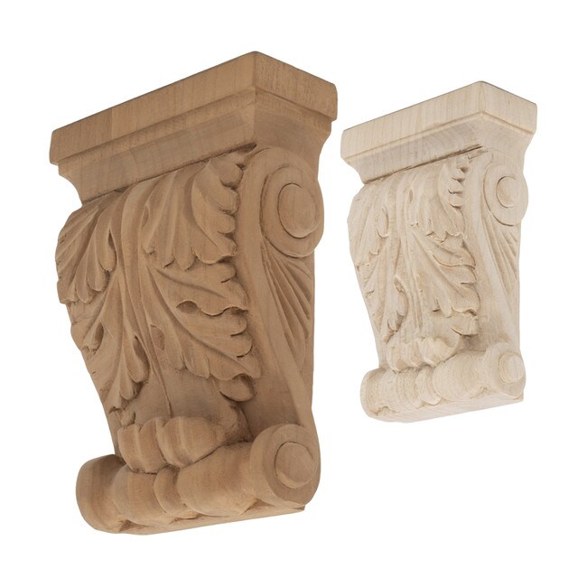 Unfinished | Solid North American Hardwood Corbel | RWC364 Series