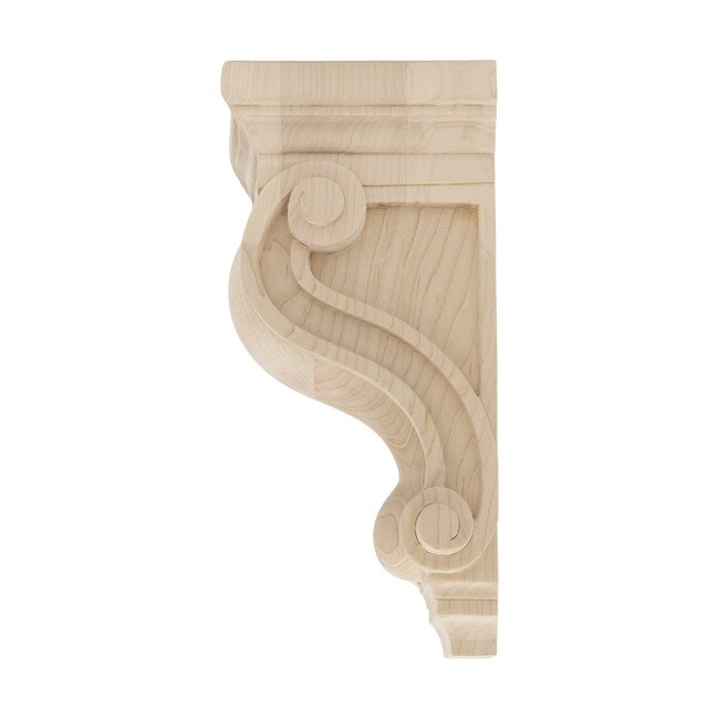 Unfinished | Solid North American Hardwood Corbel | RWC37 Series