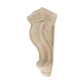 Unfinished | Solid North American Hardwood Corbel | RWC39 Series