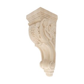 Hand Carved Unfinished | Solid North American Hardwood Corbel | RWC40 Series