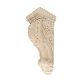 Hand Carved Unfinished | Solid North American Hardwood Corbel | RWC41 Series