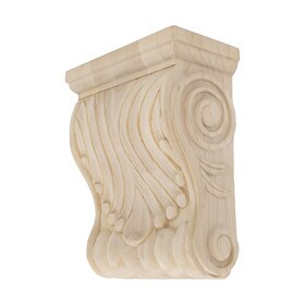 Unfinished | Solid North American Hardwood Corbel | RWC43 Series