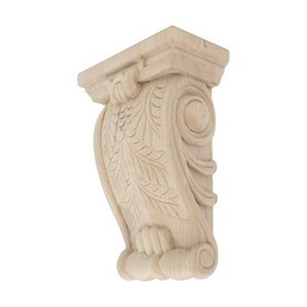 Unfinished | Solid North American Hardwood Corbel | RWC46 Series