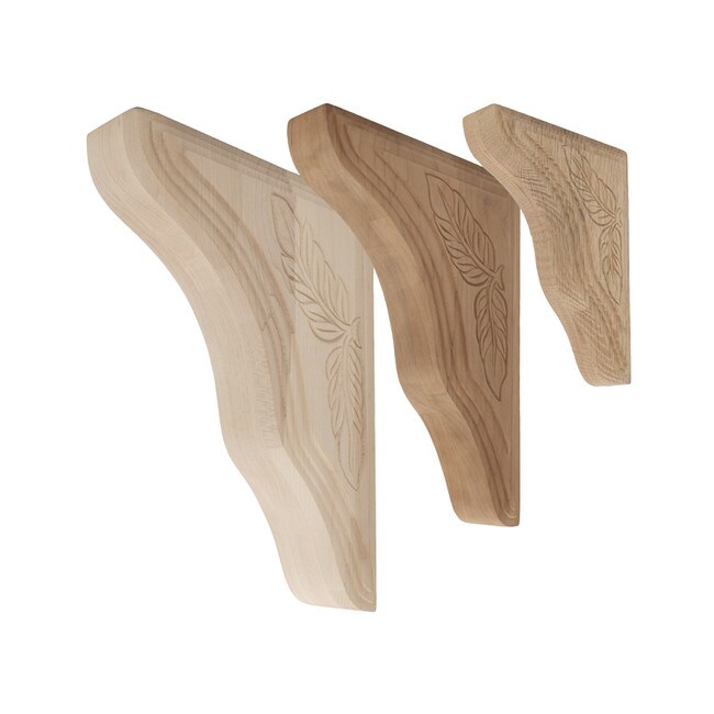 Unfinished | Solid North American Hardwood Corbel | RWC52 Series