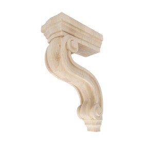 Unfinished | Solid North American Hardwood Corbel | RWC54 Series