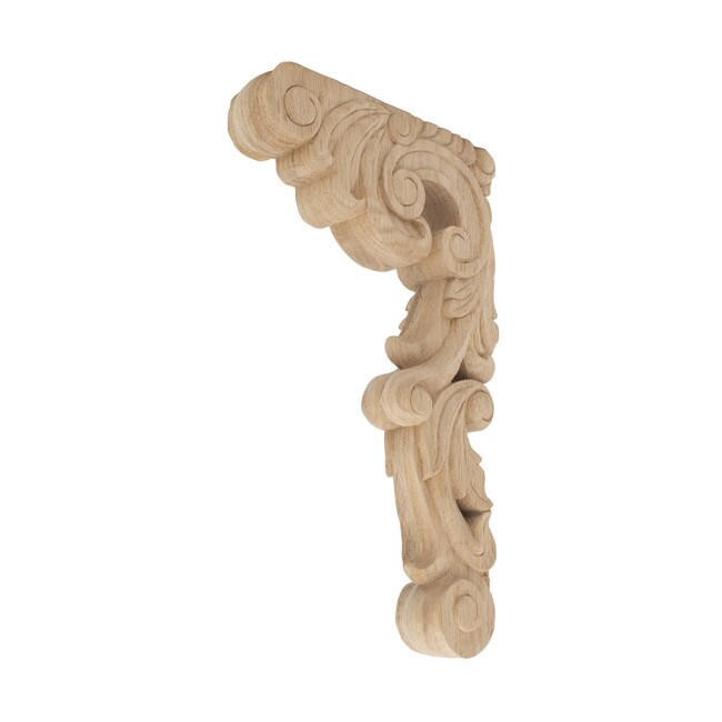 Unfinished | Solid North American Hardwood Corbel | RWC90 Series