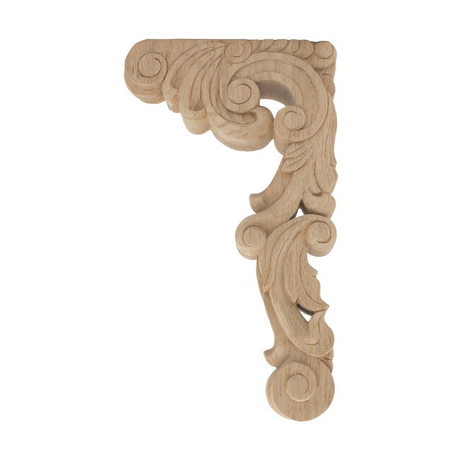 Unfinished | Solid North American Hardwood Corbel | RWC90 Series