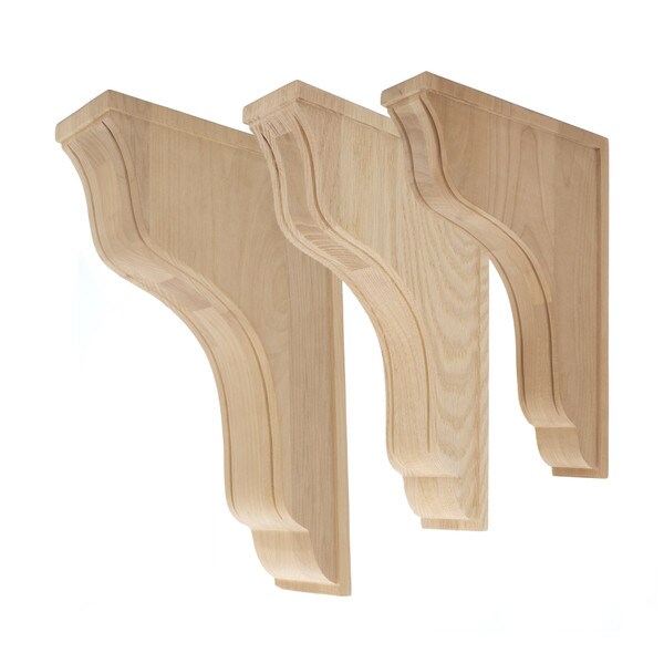 Unfinished | Solid North American Hardwood Corbel | RWC905 Series