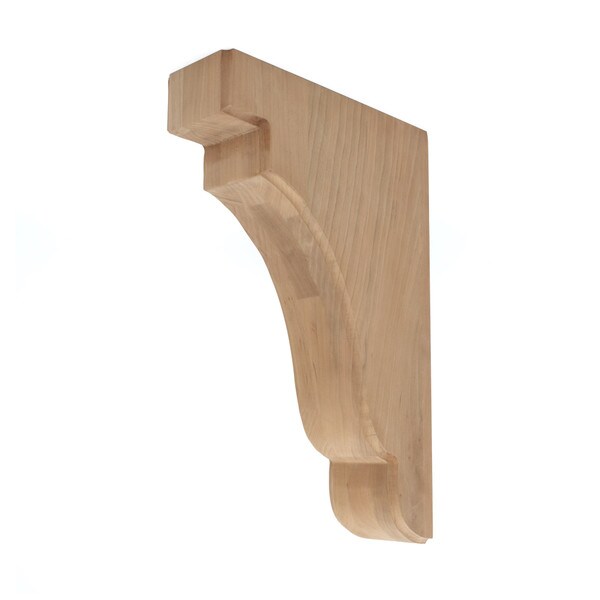 Unfinished | Solid North American Hardwood Corbel | RWC910 Series