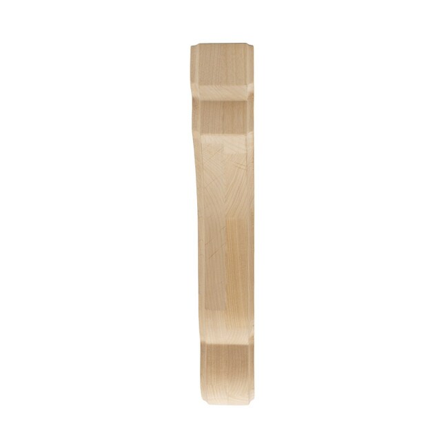 Unfinished | Solid North American Hardwood Corbel | RWC910 Series