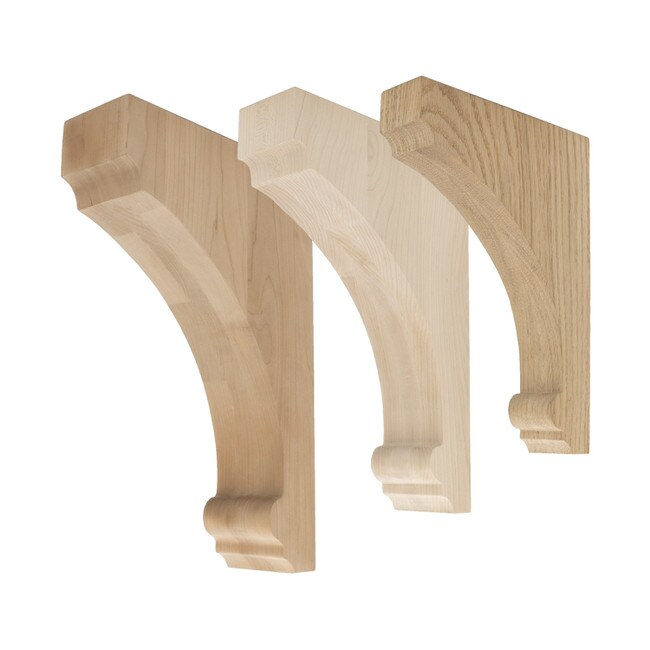 Unfinished | Solid North American Hardwood Corbel | RWC915 Series