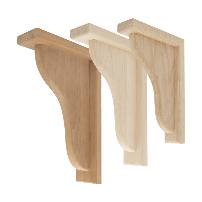 Unfinished | Solid North American Hardwood Corbel | RWC940 Series