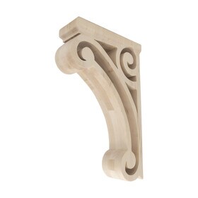 Unfinished | Solid North American Hardwood Corbel | RWC960 Series