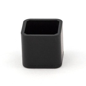 1/2in Sq | Low Density Polyethylene | Outside End Cap for Tubing
