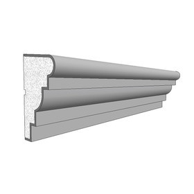 6" High x 3-1/2" Deep European Series Acrocore EPS Sill Moulding 8' Length