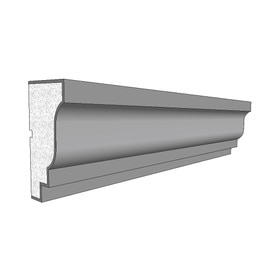 5" High x 3" Deep European Series Acrocore EPS Sill Moulding 8' Length | S-2024 Series