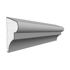 6-3/8" High x 3-1/4" Deep European Series Acrocore EPS Sill Moulding 8' Length