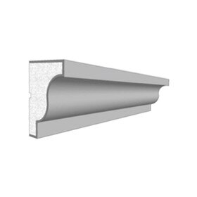6" High x 4-1/8" Deep European Series Acrocore EPS Sill Moulding 8' Length