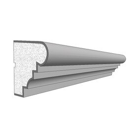 5-1/4" High x 4-1/2" Deep European Series Acrocore EPS Sill Moulding 8' Length