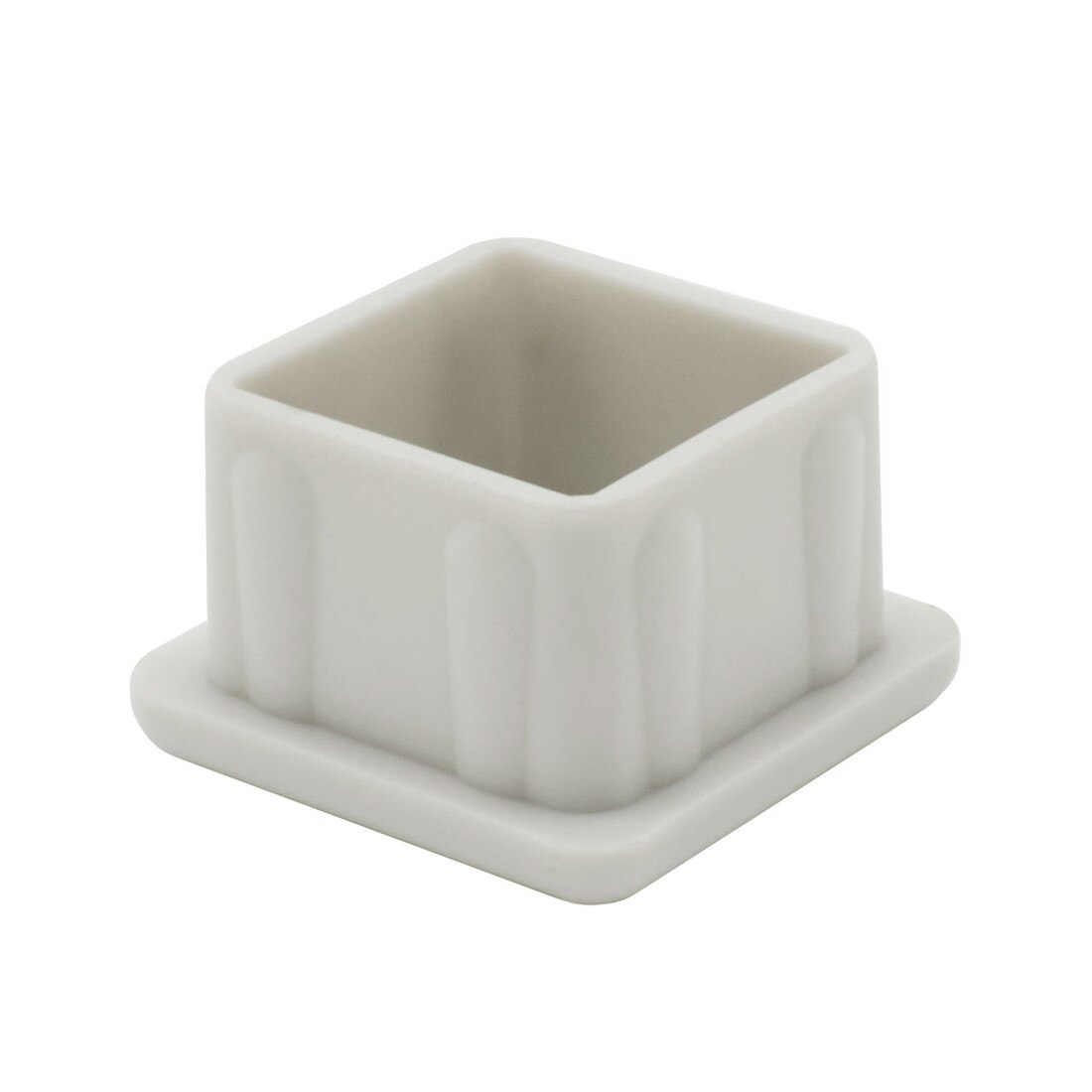 7/8in Sq | 16 Gauge ABS | Plastic Inside End Cap for Tubing