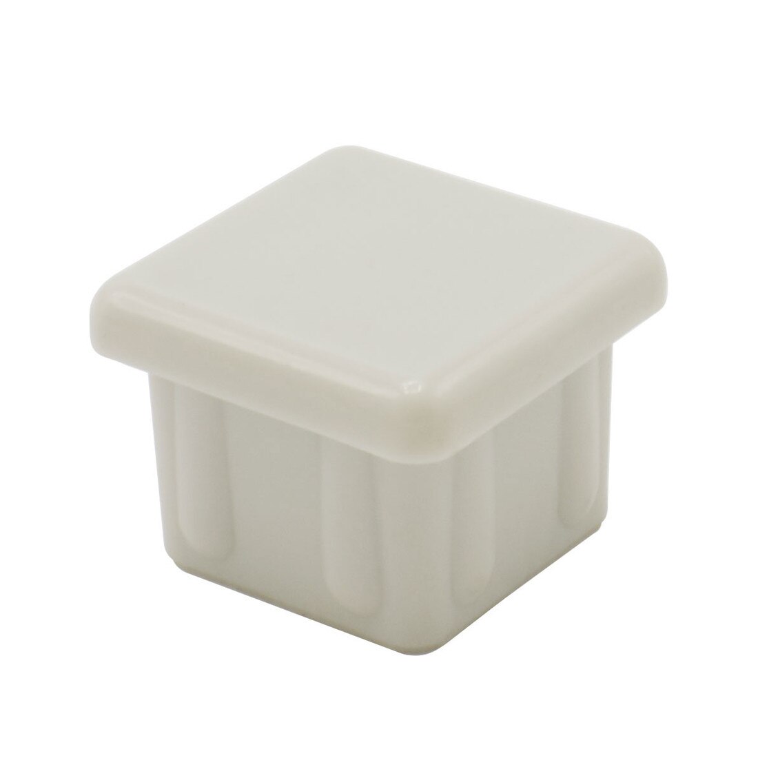 7/8in Sq | 16 Gauge ABS | Plastic Inside End Cap for Tubing