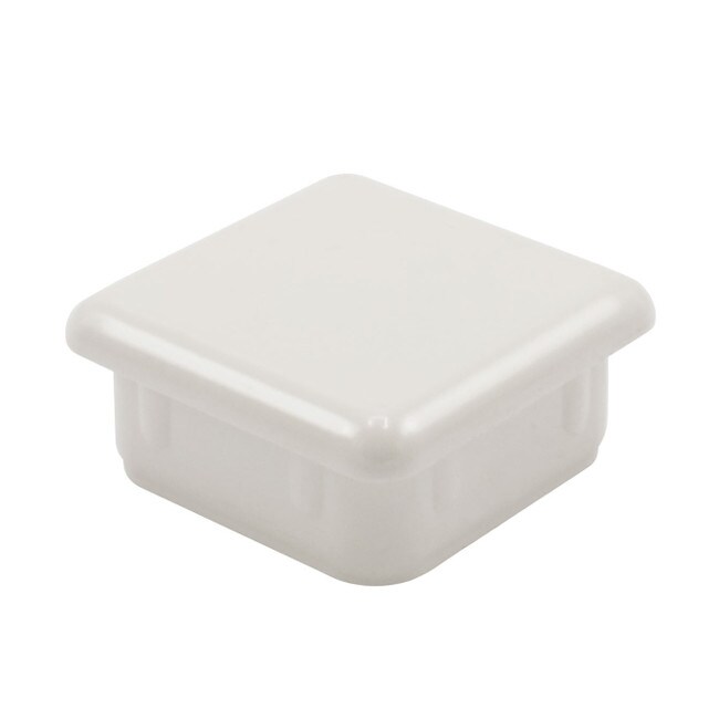 1-1/8in Sq | 18 Gauge ABS | Plastic Inside End Cap for Tubing