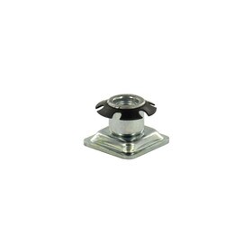 Heat Treated Carbon Steel | Square Single Star Metal Insert
