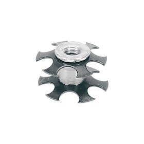 Heat Treated Carbon Steel | Heavy Duty Double Star Metal Tube Connector