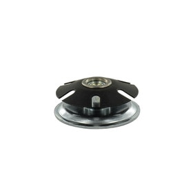 1-1/2in Round | 1/4-20 Thread | Heat Treated Carbon Steel | Round Single Star Metal Insert