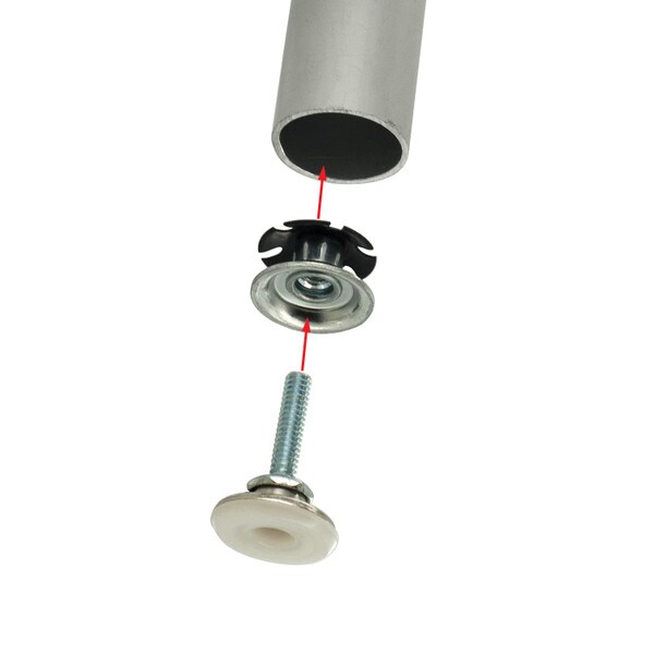 Heat Treated Carbon Steel | Round Single Star Metal Insert