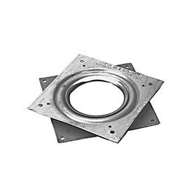 4" Square Lazy Susan Steel Revolving Turntable