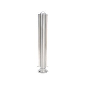 1-1/2in Dia x 16in H | Satin Stainless Steel Finish | Partition Center Post